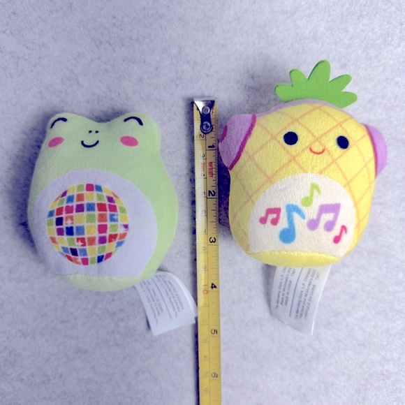 McDonald’s Happy Meal Squishmallows Pineapple and Frog Plush - Picture 4 of 4